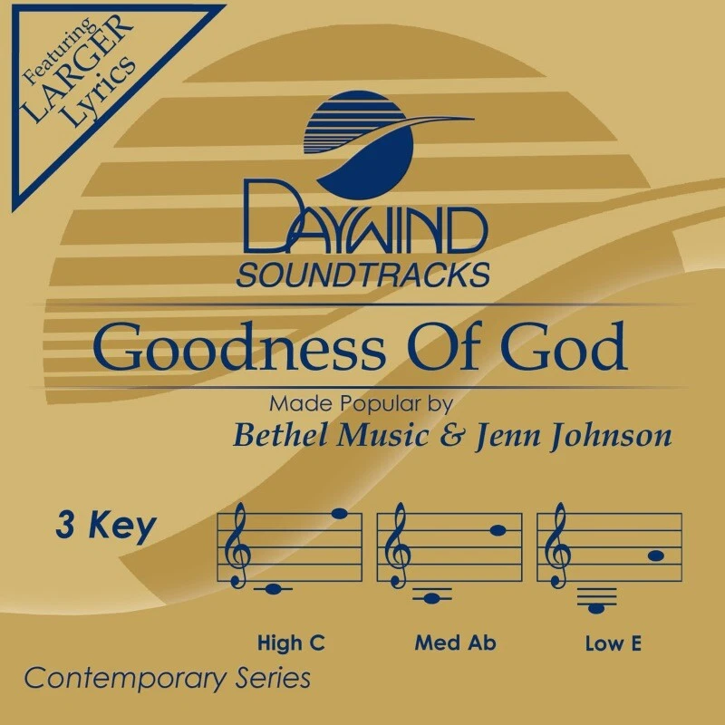 Goodness of God - Bethel Music & Jenn Johnson - Accompaniment Track Foto 1 de 1