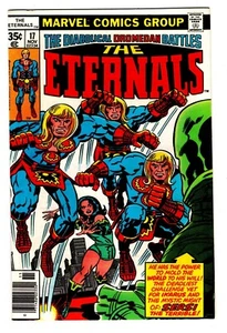 THE ETERNALS 17, VF+, JACK KIRBY, 1St APP SIGMAR, DEATH DROMEDAN* - Picture 1 of 2
