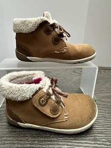 Merrell Bare Steps Jr. Boot (Toddler) for Kids In Chestnut Suede - Picture 1 of 18