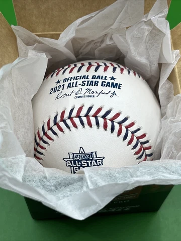 Official 2021 Rawlings ALL STAR Game Baseball ATLANTA BRAVES Cover
