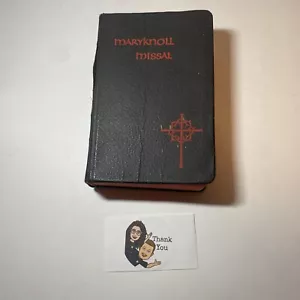 Daily Missal of the Mystical Body Maryknoll Fathers 1960 Color Images Vintage - Imagen 1 de 9