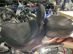 2008 SUZUKI BOULEVARD PAIR FRONT & REAR SEAT SET WITH ADJUSTABLE BACK - MUSTANG - Picture 1 of 5