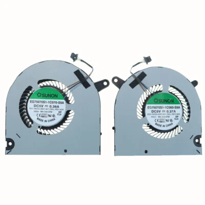 Laptop Cooling Fan for DELL G3-3590 CPU+GPU COOLING FAN 04NYWG 0160GM R+L - Image 1 of 2