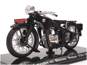 Moto Atlas Editions escala 1/24 4 658 127 - 1934 Gnome Et Rhone - negra - Imagen 1 de 5