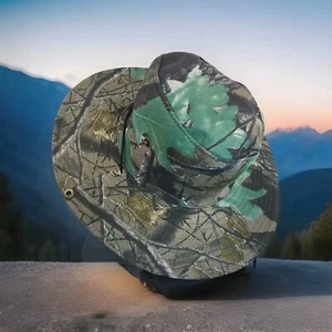 Sombrero de cubo camuflado para pesca caza senderismo multicolor campamento al aire libre unisex sistema operativo - Imagen 1 de 11