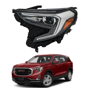 LH Xenon HID Headlights Headlamps Set FIT For GMC Terrain 2018-21 Replacement - Picture 1 of 15