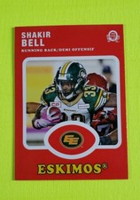 2016 Upper Deck CFL O-Pee-Chee #31 Shakir Bell SP Blank Back