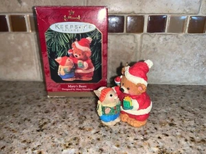 Hallmark Christmas Ornament Mary's Bears 1999 Mary Hamilton Bear Bunny #1666 - Picture 1 of 10