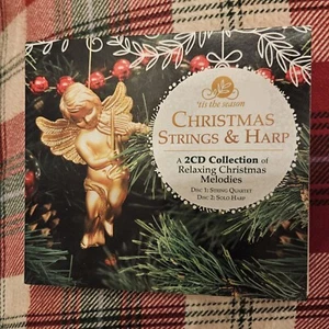 VTG.'tis the season Christmas Strings & Harp 2 CDcollection Relaxing festive EUC - Bild 1 von 3