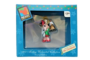 Nuevo en caja 1997 colección ilimitada Disney Mr. Christmas - Minnie Mouse - Imagen 1 de 4