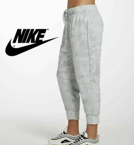 Pantalones de entrenamiento para mujer Nike Dri-FIT Rebel polar 7/8 (CD5414) gris camuflaje - XS - Imagen 1 de 12
