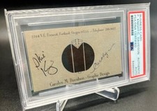 NIKE PHIL KNIGHT & Carolyn Davidson Autograph Business Card w/ Swoosh Designer!