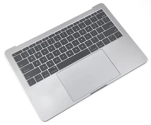 OEM MacBook Pro 13" A1708 2016 2017 Palmrest Keyboard Battery Space Grey Grade C - Picture 1 of 2