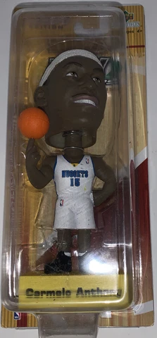 CARMELO ANTHONY Bobble Head NBA Basketball PlayMakers UpperDeck 2004 NEW In Box Cover