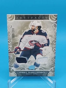 Kirill Marchenko 2024-25 Upper Deck Artifacts #23 Gold Materials 9/299 - Picture 1 of 2