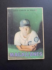 1967 Venezuela Topps #36 Cisco Carlos Venezuelan Winter League