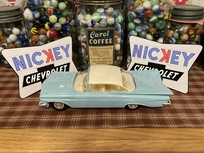 NICKEY CHEVROLET DEALER SIGN PANEL SET “J-Kraft” PROMO CAR MODEL SIZE 1:25 SCALE - Image 1 of 4