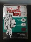 Vintage Dora may Dual Purpose Nylon Travel Bag With Identi-Tag 45 x 22 Holds 6