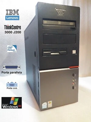 IBM LENOVO ThinkCentre 3000 J200 - P IV 2.4 - PARALLELA - WIN XP - TESTATO - Immagine 1 di 4