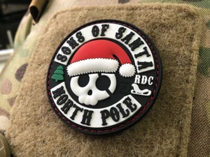 JTG SONS OF SANTA Patch, JTG 3D Rubber Patch - Bild 1 von 5