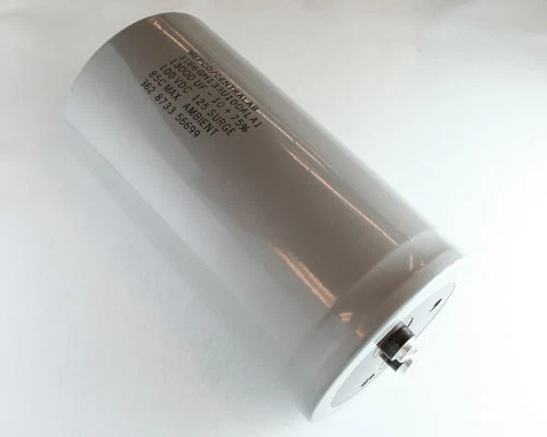 Capacitor eletrolítico Philips 3186GH133U100ALA1 13000uF 100V lata grande  - Imagem 1 de 1