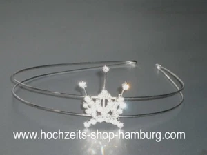 HBH Brautmode I Diadem Haarreifen Strasssteinen Silber - Bild 1 von 1