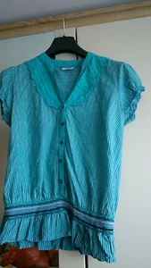 Womens size 16 blue top, George, used - Picture 1 of 12