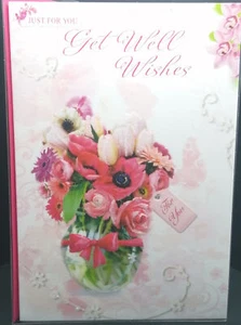 Get Well Wishes Card - - For Her/Female - Picture 1 of 4