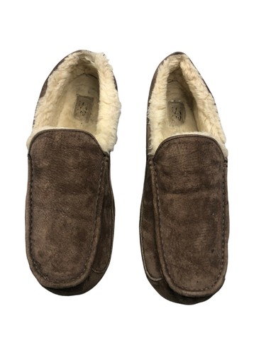 Mocassini UGG Ascot Australia foderati in pelliccia marrone da uomo (taglia: 12) 26134136