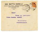 1927 Italy Cover From Savona To Trieste