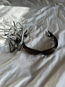 Oakley Thump Pro 05-175 Brown Smoke 256mb Men’s Sunglasses STILL WORKS - Picture 1 of 7