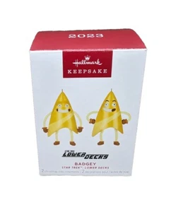 Hallmark | Badgey (Set of 2) | Star Trek Lower Decks | 2023 - New - Picture 1 of 4
