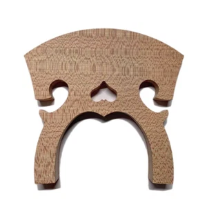 1x Viola da Gamba Viol Bass Viola Baroque Style Bridge 5 Strings Foot width 88mm - Picture 1 of 4