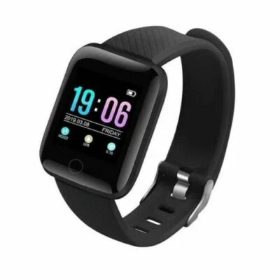 Smart Watch Fitness Tracker Blood Pressure Wristband Heart Rate Smartwatch - Image 1 of 3