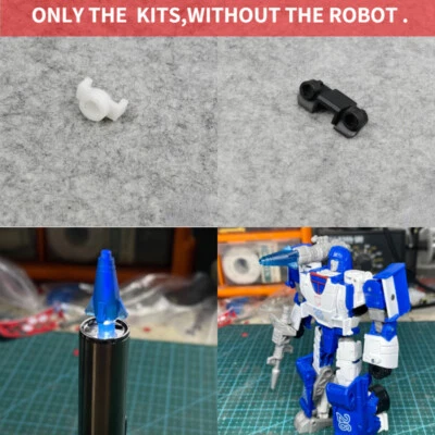NEW Transparent Missile Shoulder Gun Clip Upgrade Kit For Kingdom AUTOBOT MIRAGE - Image 1 of 4