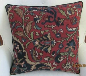 Ralph Lauren "Poet's Society" Pillow Cover w/Cording and Velvet Backing - Picture 1 of 4