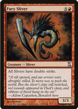 MTG - Red - Fury Sliver - Time Spiral - Creature