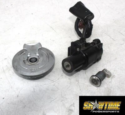 13-15 HONDA CBR500R CBR500 IGNITION LOCK KEY SET W/ GAS CAP AND SEAT LOCK - Image 1 of 4