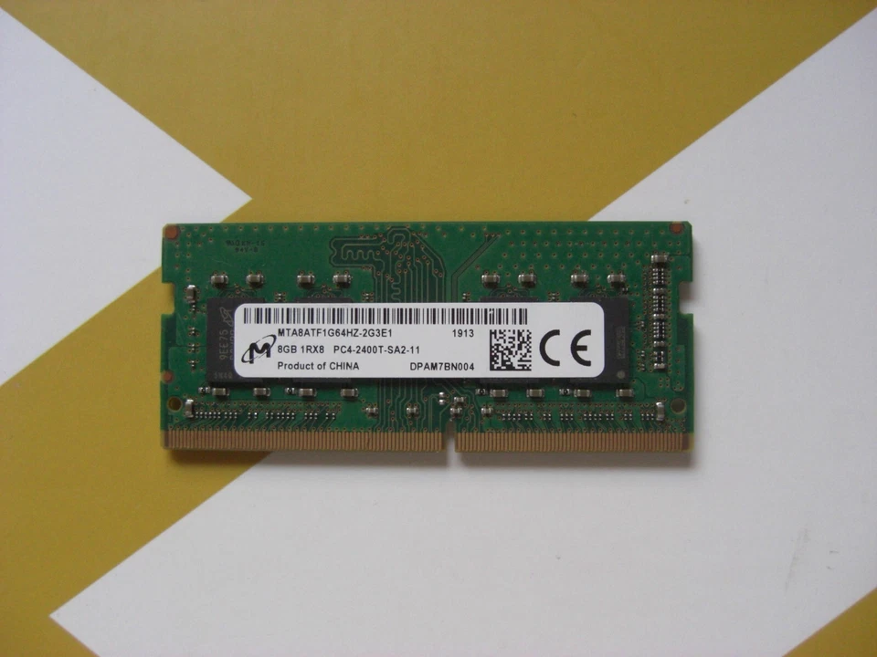 MODULO RAM MICROMEMORY  DDR4 8 GB 1Rx8  PC4 -2400T-SA2-11     1913 SPED.GRATIS - Immagine 1 di 1
