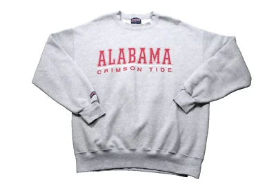 VTG 90s JanSport Alabama Crimson Tide Crewneck Sweatshirt Adult Large USA NCAA - Image 1 of 4