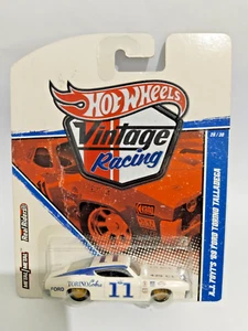 Hot Wheels Vintage Racing A.J. Foyt’s ‘69 Ford Torino Talladega CRACK BLISTER - Picture 1 of 9