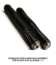 Stainless Steel Recoil Guide Rod with spring for Glock 19 23 32 38 Gen 1 2 3
