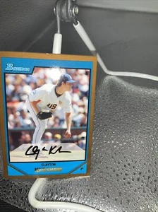 2007 Bowman Baseball Draft Picks & Prospects Gold Clayton Kershaw BDPP77 - Picture 1 of 2