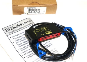 NIB BANNER D12SP6FPH HIGH POWER FIBER OPTIC SENSOR 34972, 10-30VDC 150MA - Picture 1 of 1