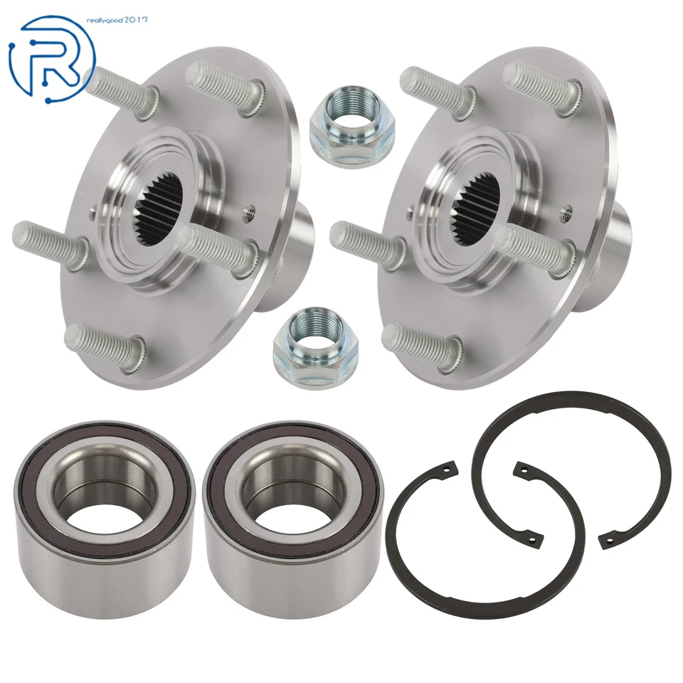 Conjunto de cojinete de cubo de rueda delantera izquierda y derecha para Honda Accord 2003-2007 Acura Foto 1 de 4