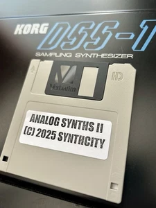 Analog Synths Patches Vol. II for Korg DSS-1 Sampler Pro! DSS1 - Picture 1 of 1
