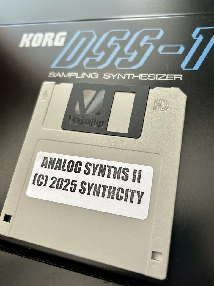 Analog Synths Patches Vol. II for Korg DSS-1 Sampler Pro! DSS1 - Image 1 of 1