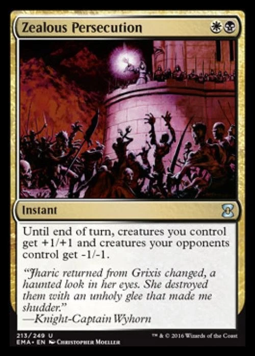 Zealous Persecution -Foil Light Play MTG Eternal Masters - Image 1 of 1