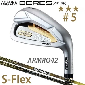 HONMA BERES 2019 Iron #5 21° RH 3-Star ARMRQ 42 3S S Flex Japan NEW - Picture 1 of 15