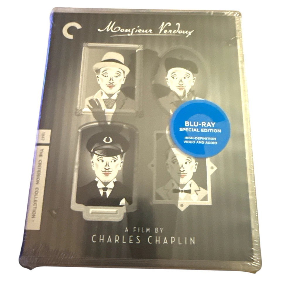 Monsieur Verdoux Criterion Collection Blu-ray 1947 Sealed Charlie Chaplin - Image 1 of 2